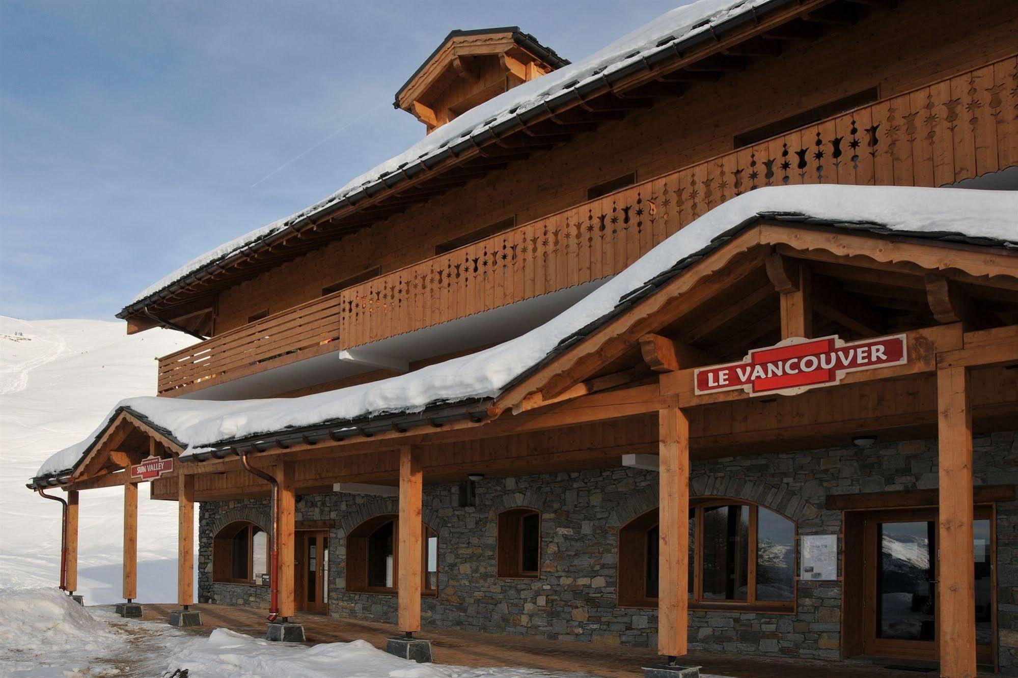 Madame Vacances Lodges Des Alpages La Plagne Kültér fotó